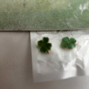 brand  new fashion four-leaf Clover stud earrings